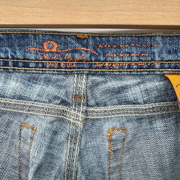 Plastic by GLY Distressed Bootcut Jeans Women's / Juniors Size 11 - Picture 5 of 9